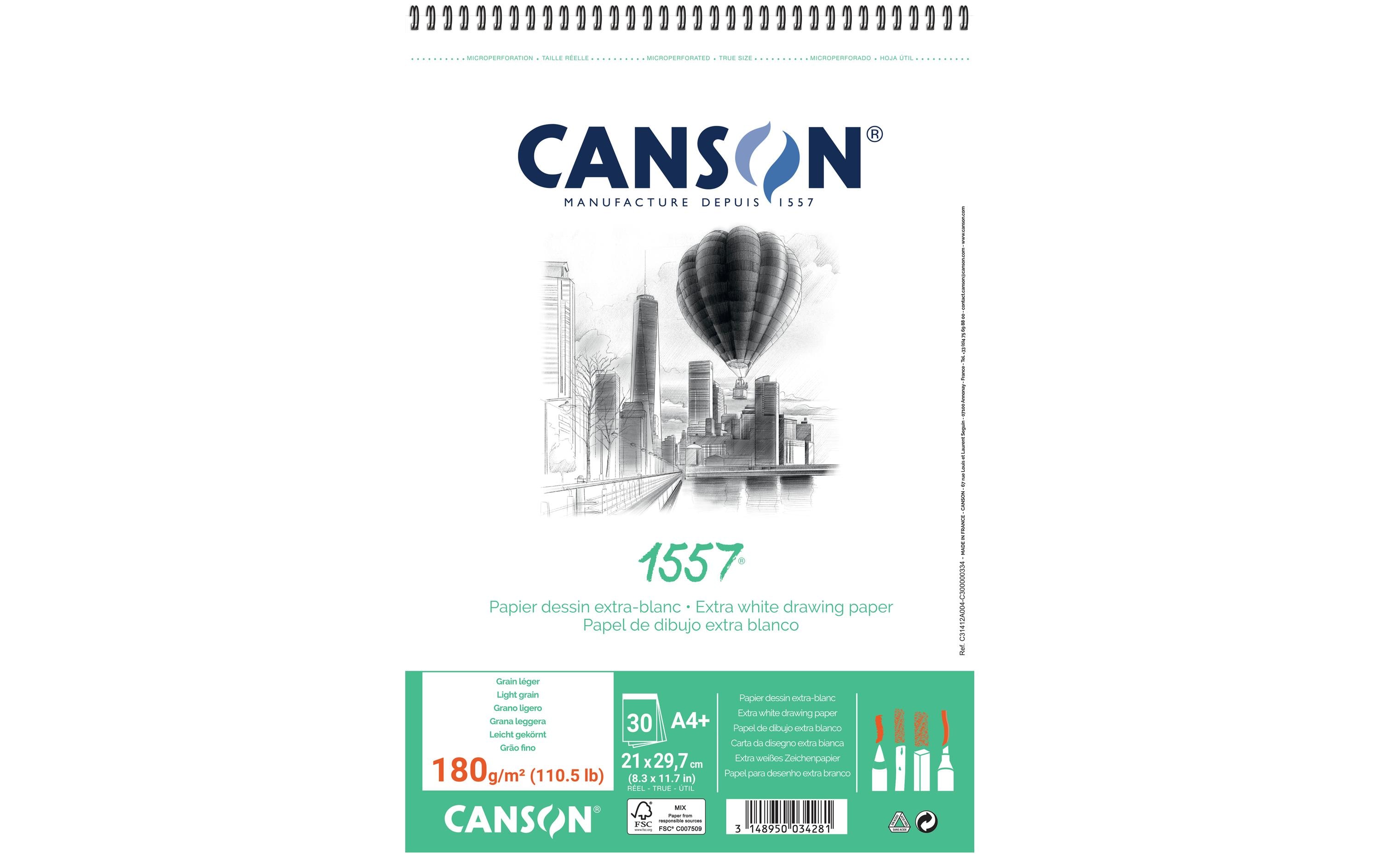 Canson Zeichenblock A4 +, 30 Blatt Canson Zeichenblock A4 +, 30 Blatt