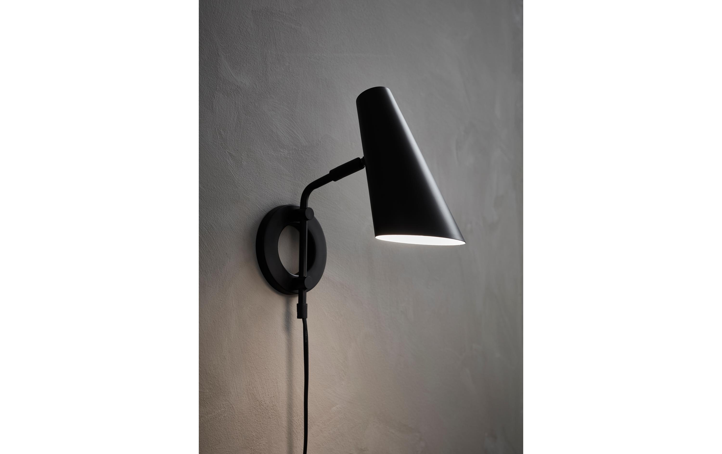 Markslöjd Wandleuchte Cal 1L 1x E14, Schwarz Markslöjd Wandleuchte Cal 1L 1x E14, Schwarz