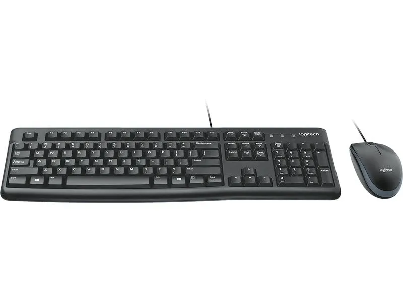 Logitech Tastatur-Maus-Set Desktop MK120