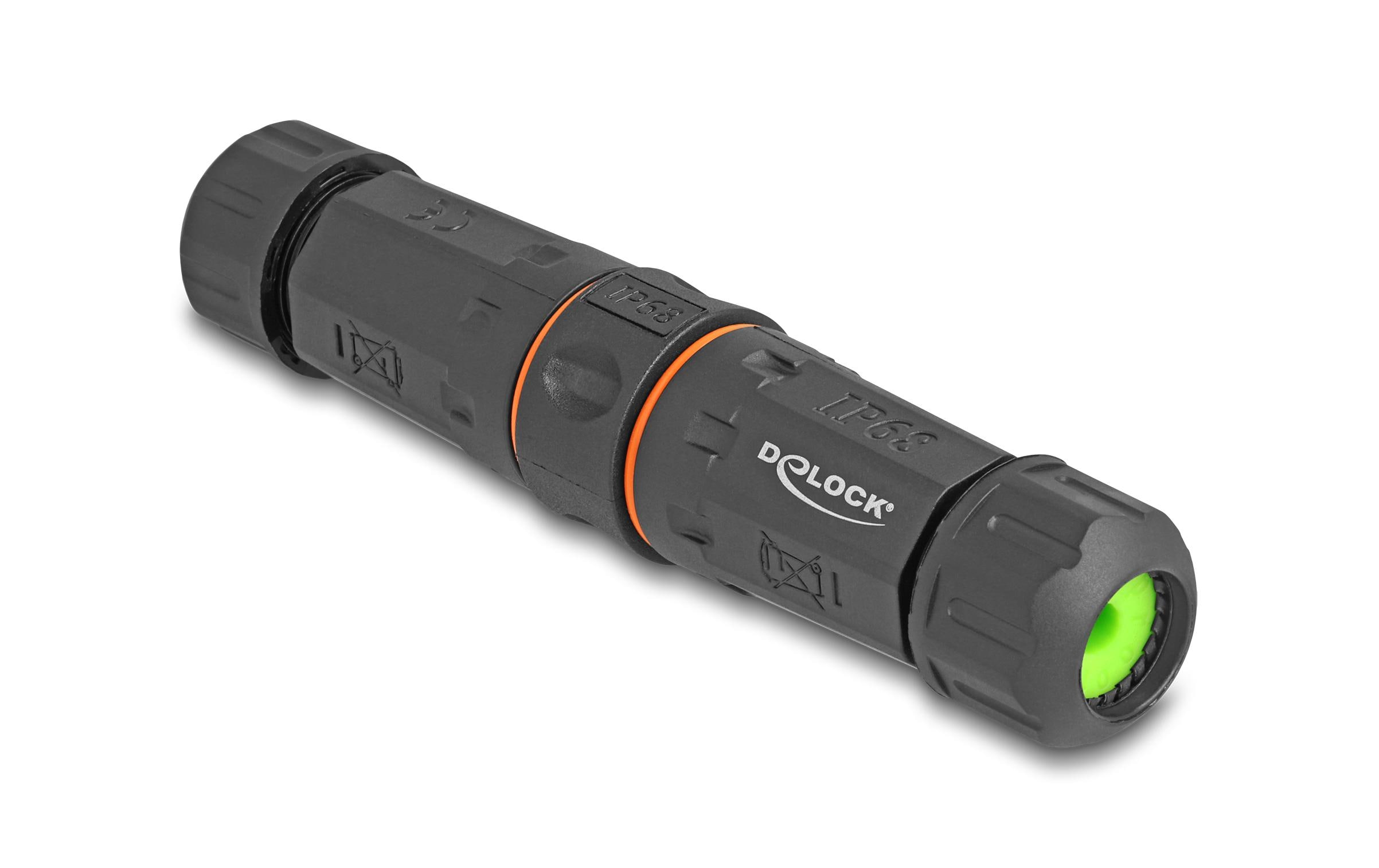 Delock Kabelverbinder RJ45 Buchse zu RJ45 Buchse Cat.6A 1 Stück