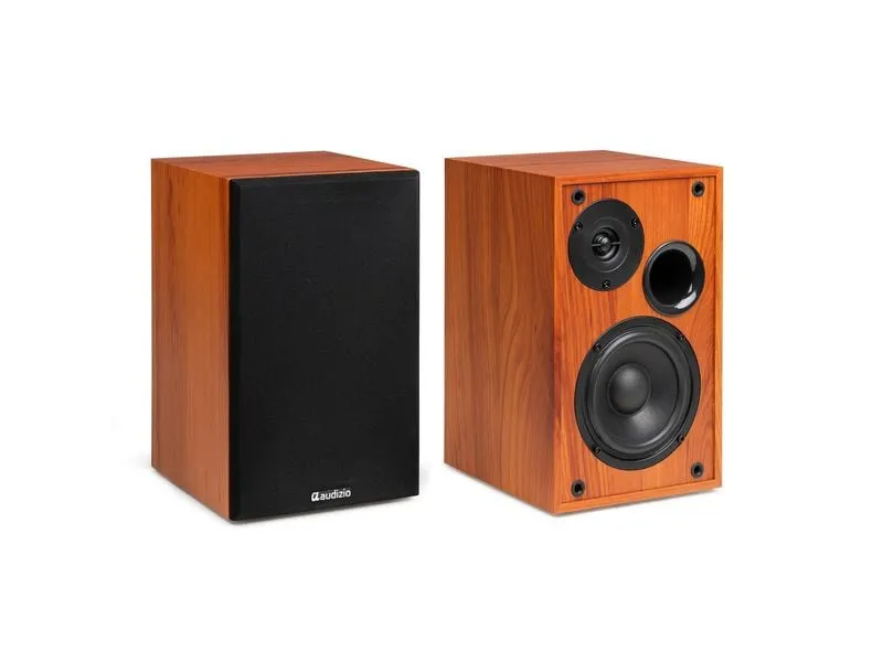Audizio Regallautsprecher KS02 80W, BT, holzfarben Braun