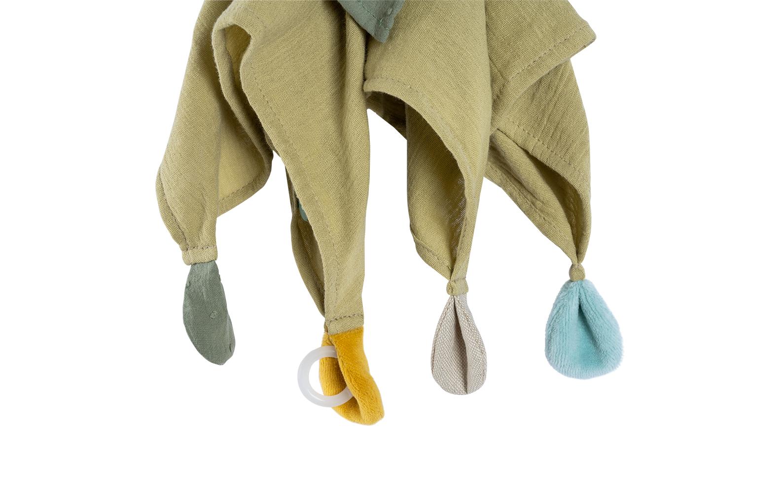 fehn Schmusetuch Natur Bär