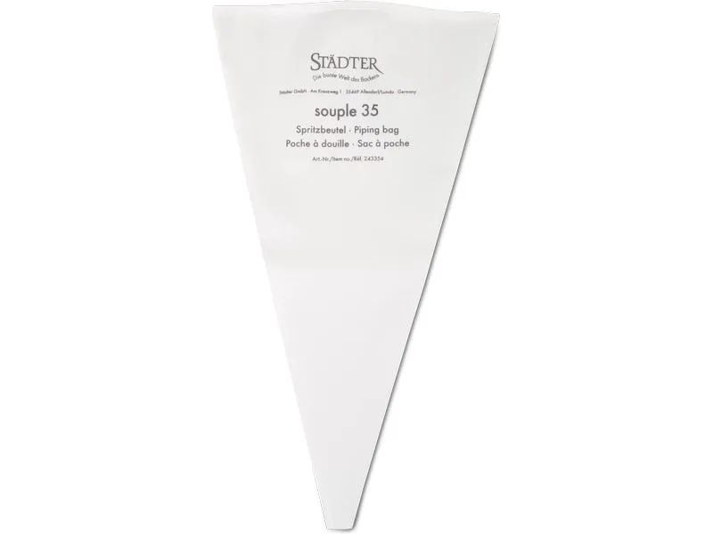 Städter Spritzbeutel Profi Souple 35 cm, Weiss Städter Spritzbeutel Profi Souple 35 cm, Weiss