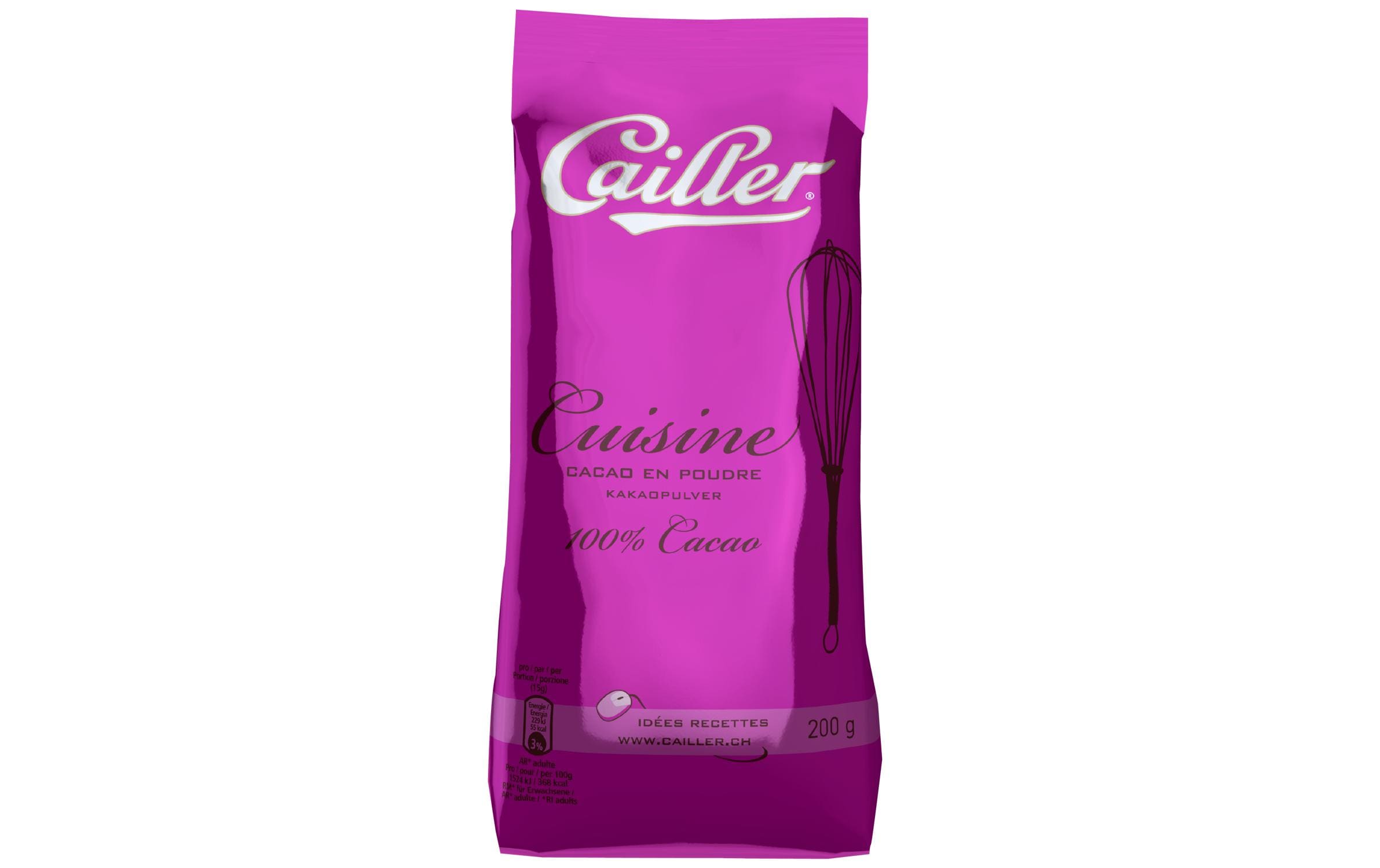 Cailler Cuisine Kakaopulver 200 g Cailler Cuisine Kakaopulver 200 g