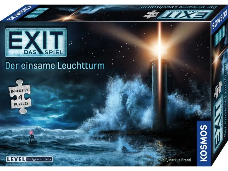Kosmos Kennerspiel EXIT & Puzzle: Der einsame Leuchtturm Kosmos Kennerspiel EXIT & Puzzle: Der einsame Leuchtturm