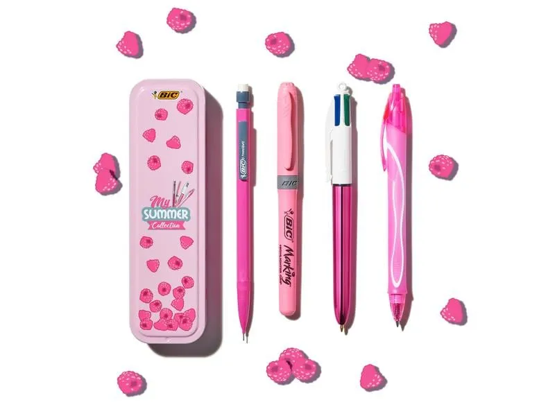 BIC Kugelschreiber Summer pink Box 4-teilig BIC Kugelschreiber Summer pink Box 4-teilig