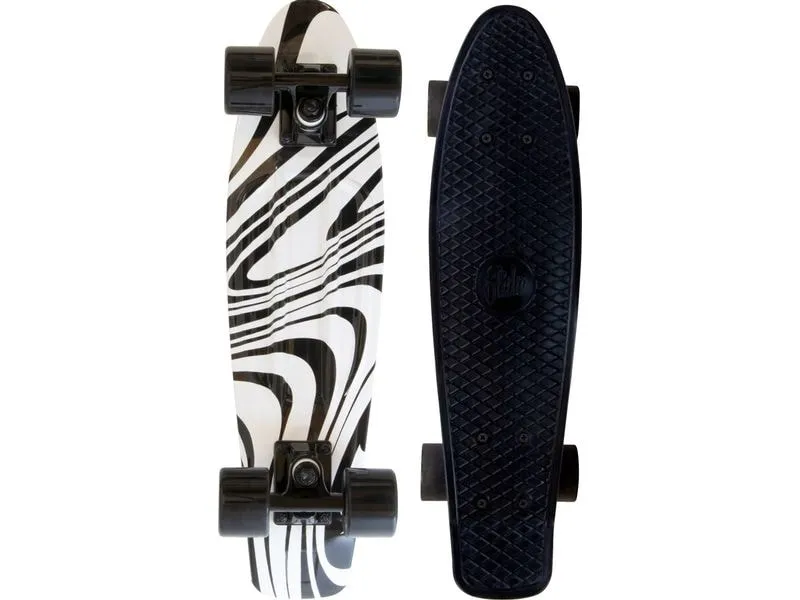 Slide Cruiser Board Black & White, 22 Zoll Slide Cruiser Board Black & White, 22 Zoll
