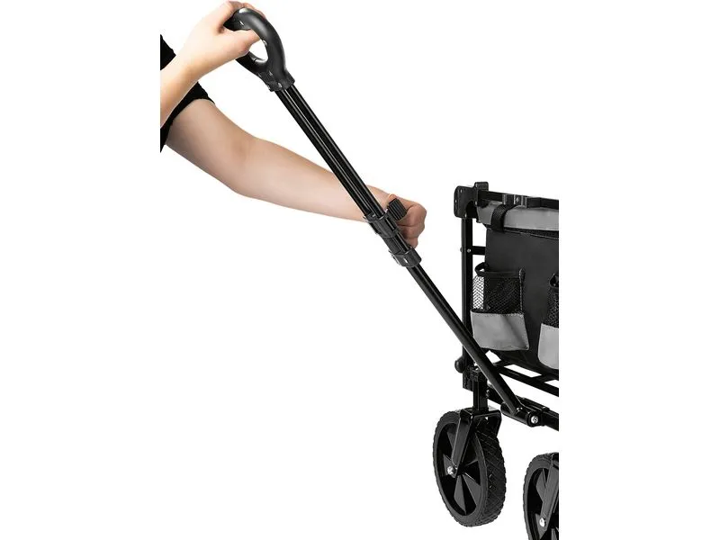EASYmaxx Bollerwagen faltbar, mit Dach