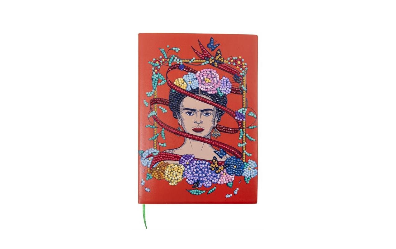CRAFT Buddy Bastelset Frida Kahlo Crystal Art Planner CRAFT Buddy Bastelset Frida Kahlo Crystal Art Planner