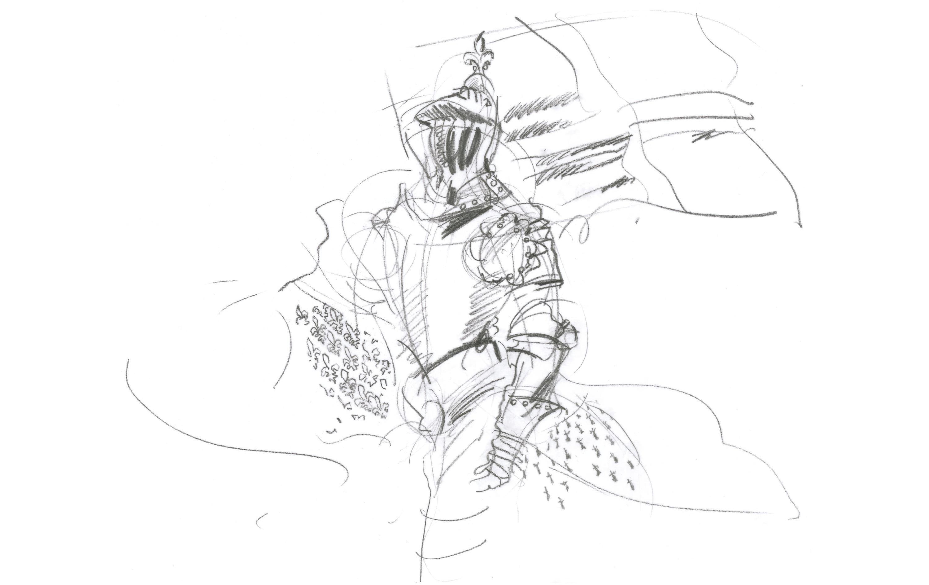 Faber-Castell Bleistift Castell 9000 Jumbo 5 Stück