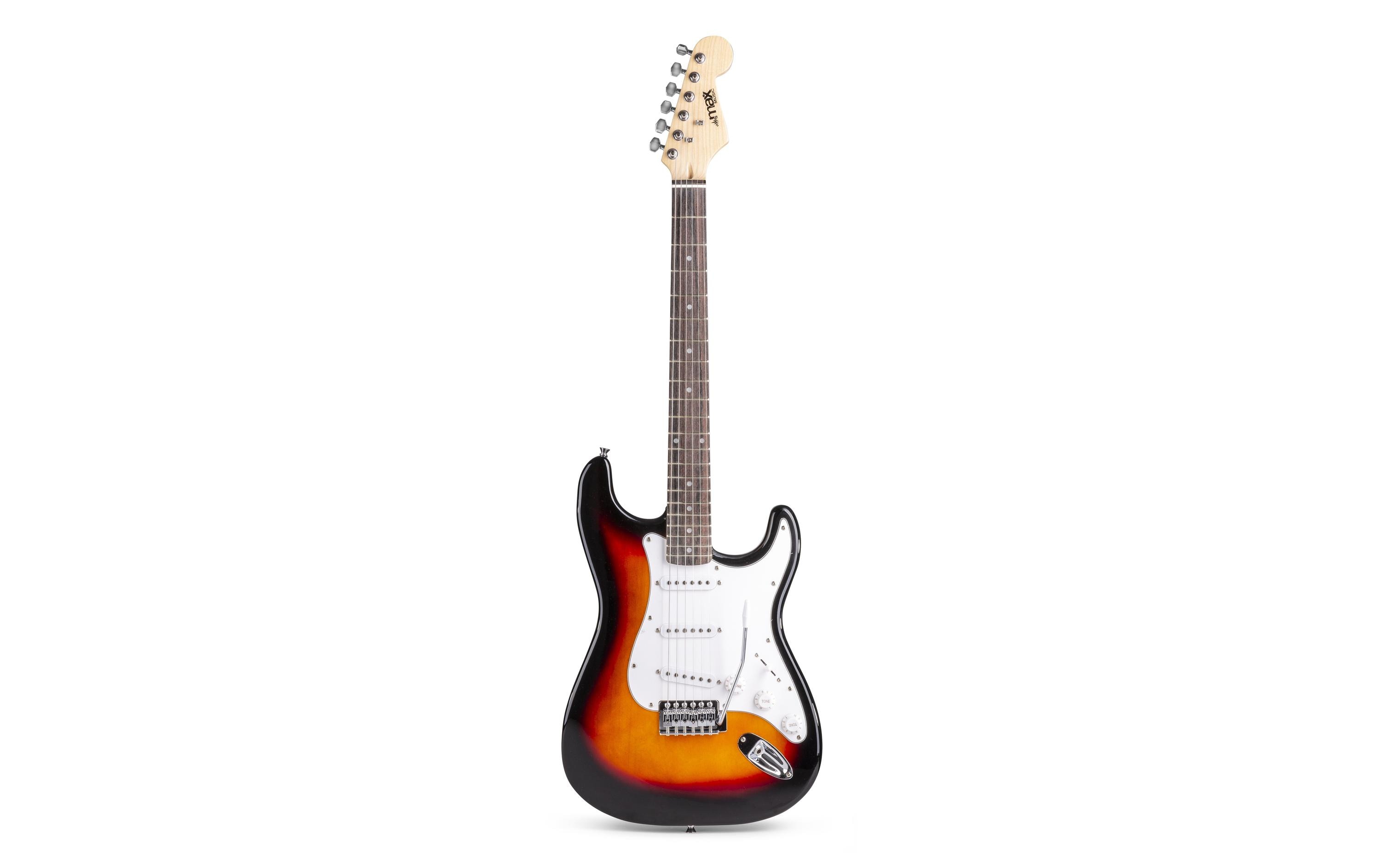 MAX E-Gitarre GigKit Sunburst