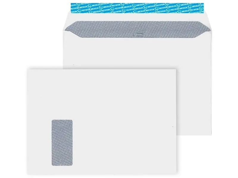 Goessler Couvert mit Fenster G-Line Pure C4, Links, 250 Stück Goessler Couvert mit Fenster G-Line Pure C4, Links, 250 Stück
