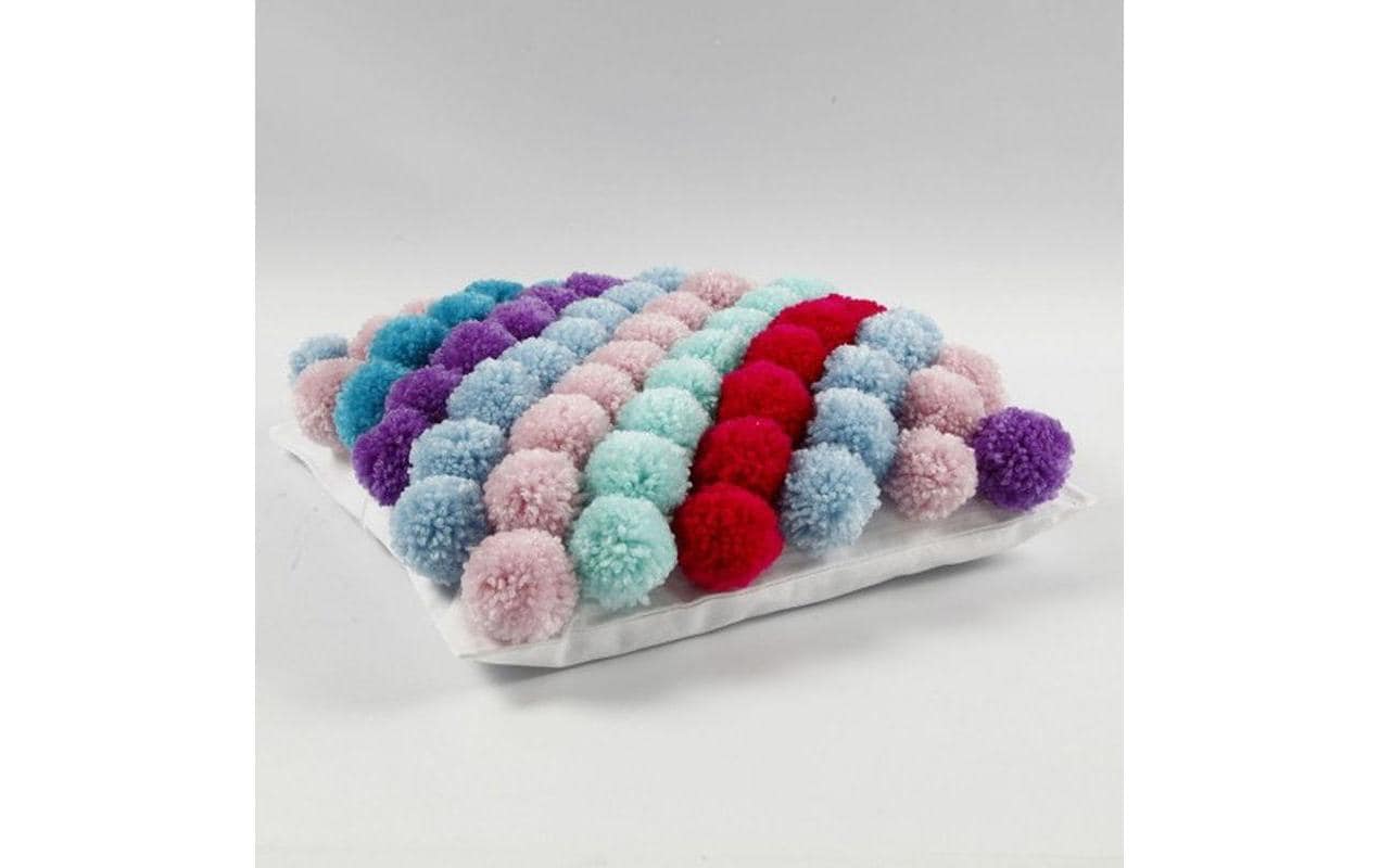 Creativ Company Kissen Polyester 40 cm x 40 cm, Weiss