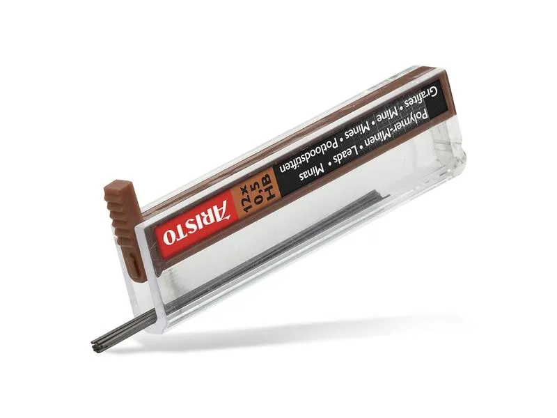 Aristo Hi-Polymer Feinminen 0.5 mm, Schwarz
