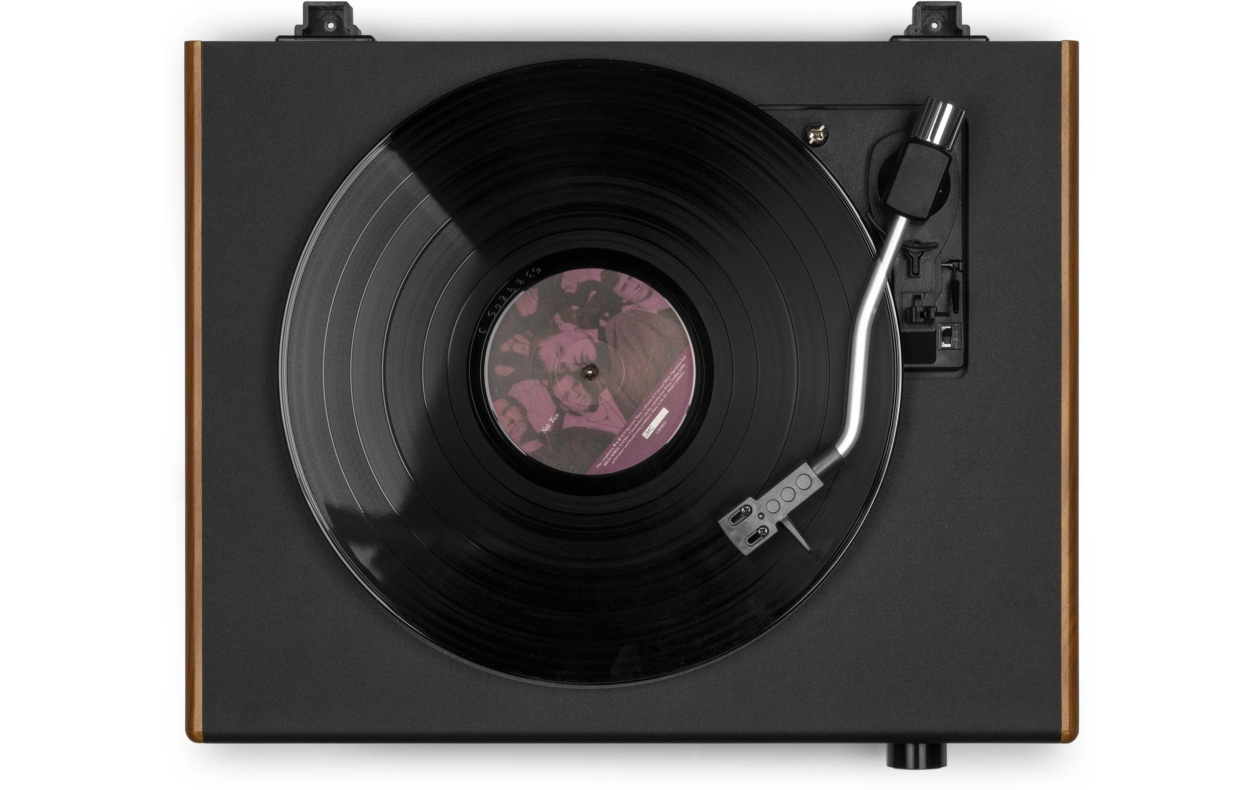 Audizio Plattenspieler RP335 Braun/Schwarz