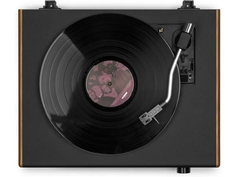 Audizio Plattenspieler RP335 Braun/Schwarz