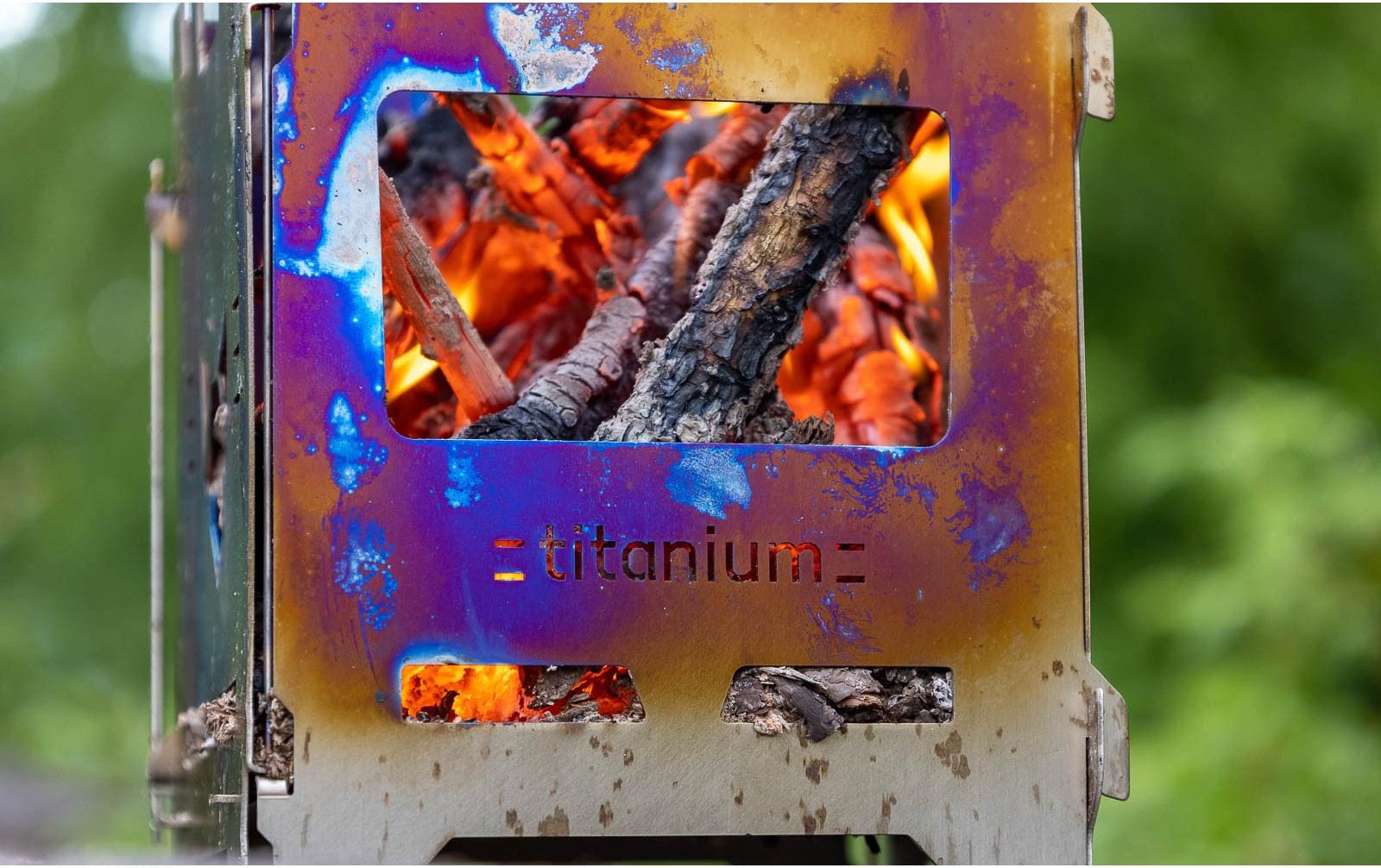 Fennek Grill Campingkocher Hobo Premium, Titan