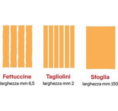 Imperia Pastamaschine iPasta Electric und PastaFacile Classic Silber