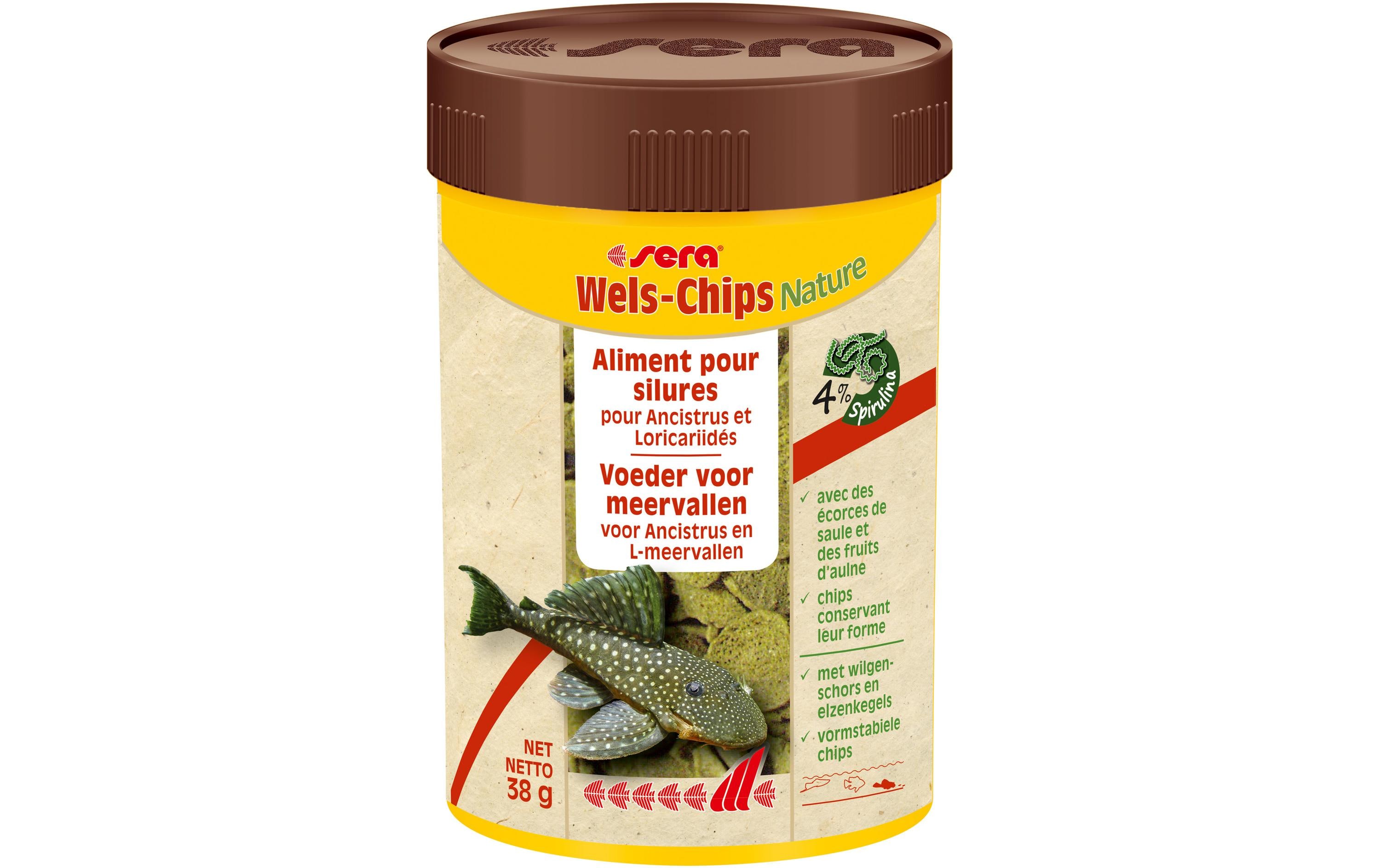 sera Wels-Chips Nature, 100 ml, 38g sera Wels-Chips Nature, 100 ml, 38g