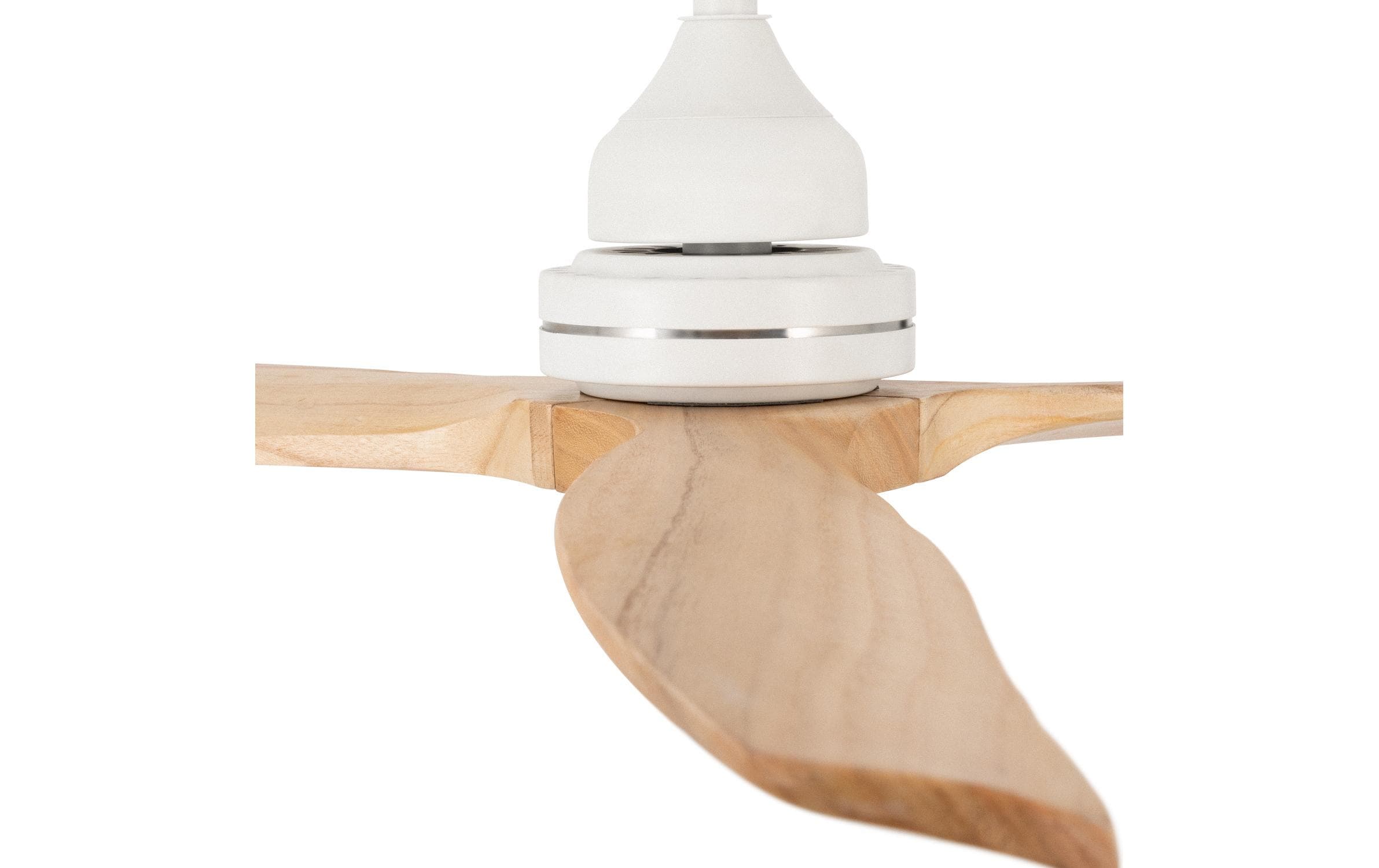 Create Deckenventilator, Holz Weiss