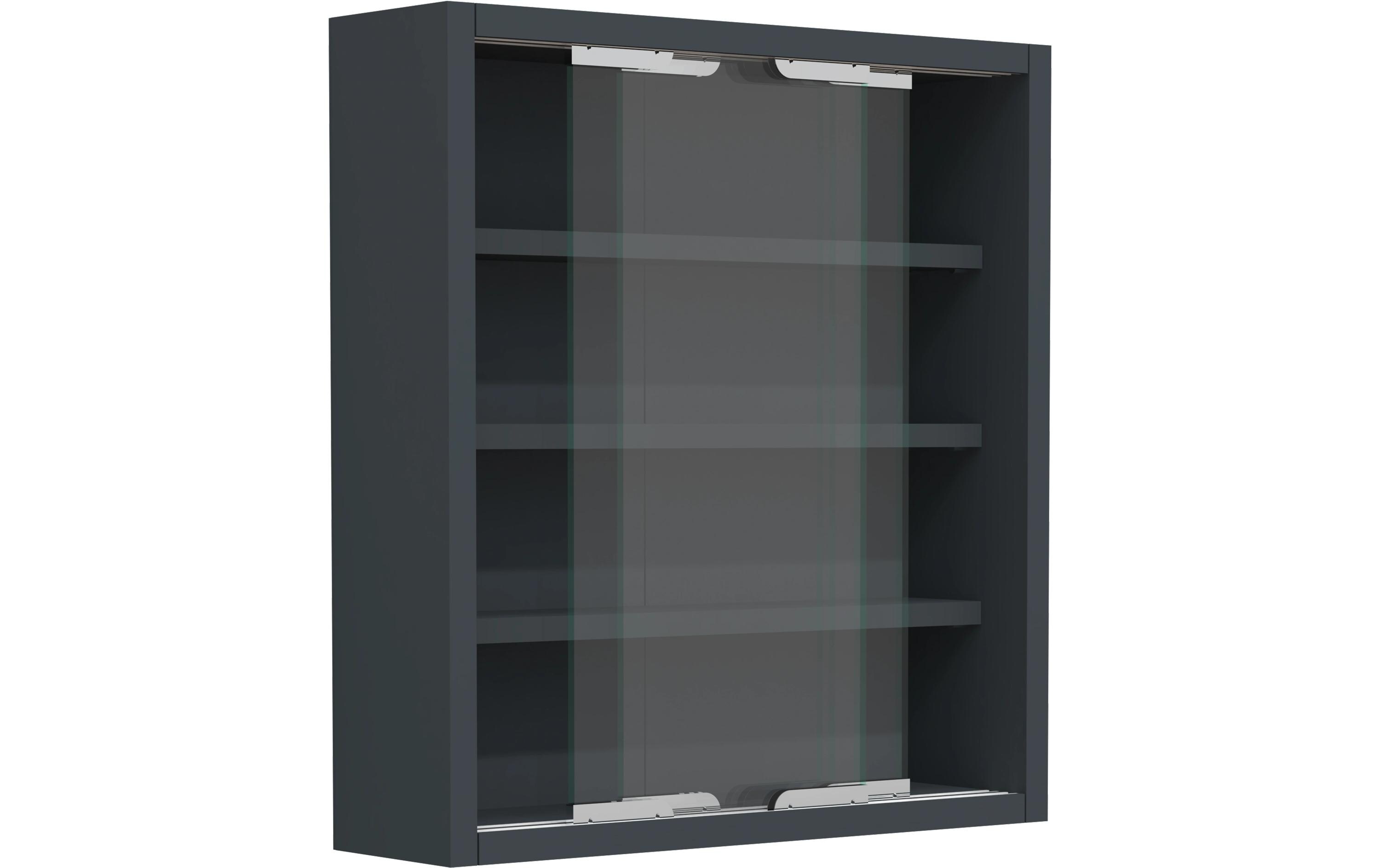 VCM Vitrine Agisa S 37 x 40 cm, Anthrazit