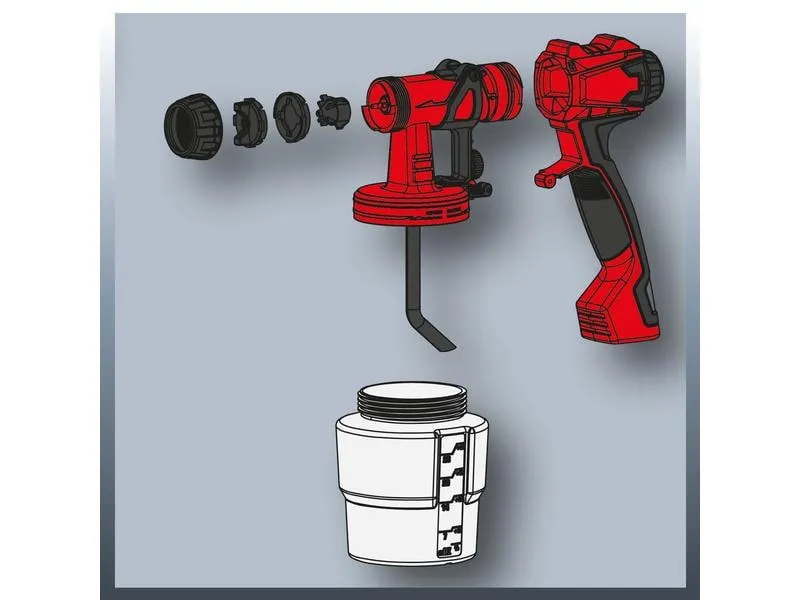 Einhell Farbsprühsystem TC-SY 600 S