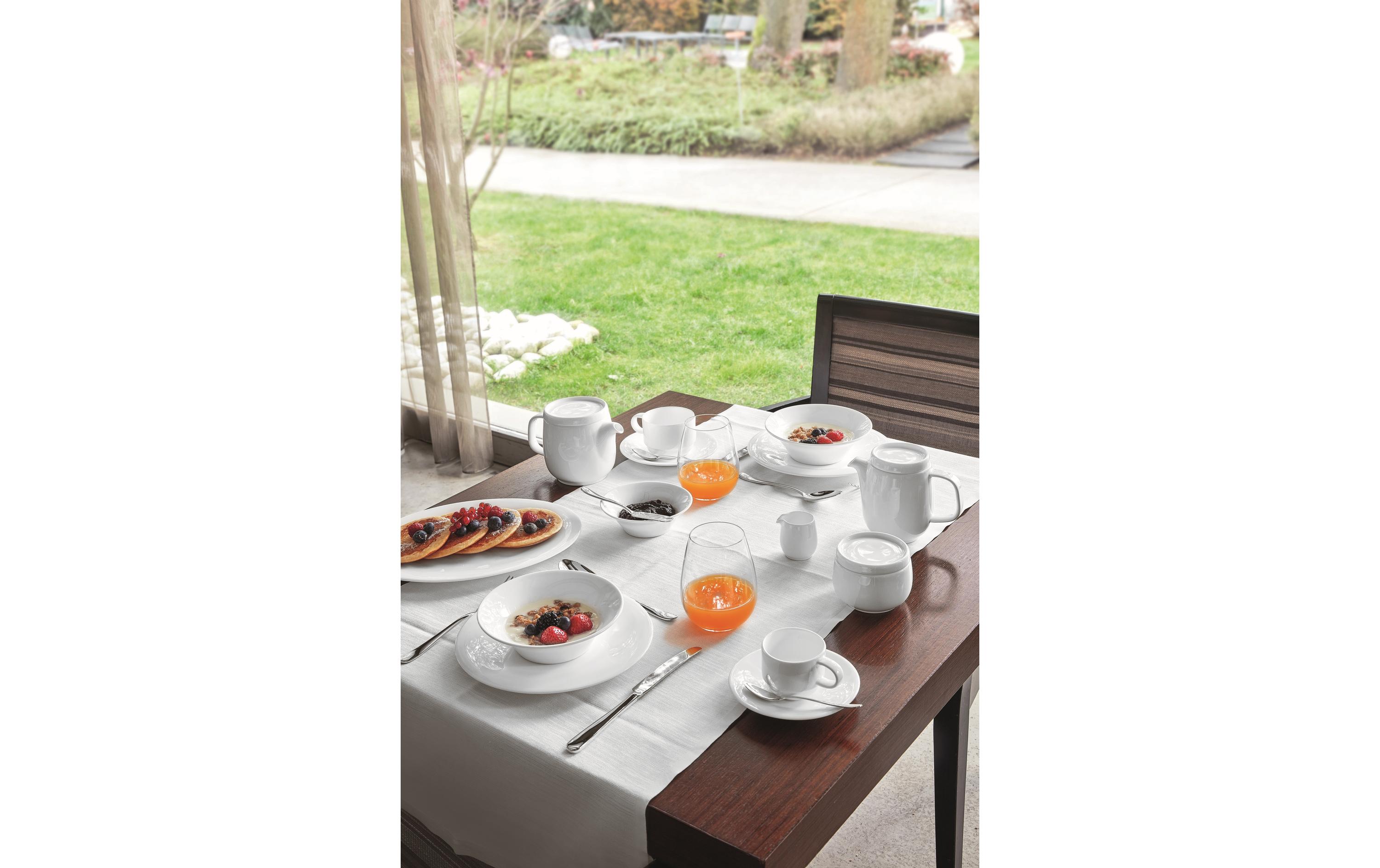 Arthur Krupp Untertasse Neve Ø 15 cm, 6 Stück, Weiss