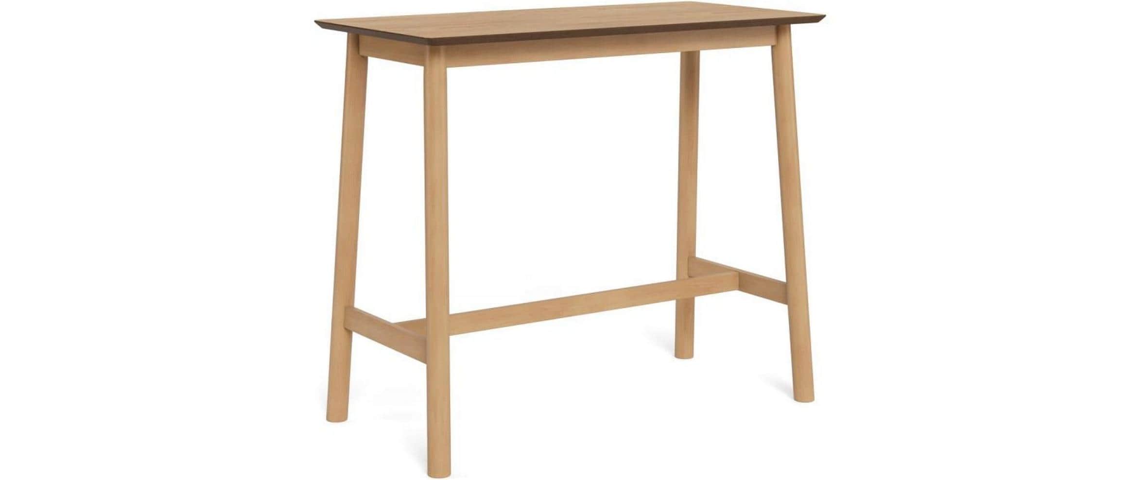 AC Design Bartisch Barlow Braun, 120 x 60 x 105 cm