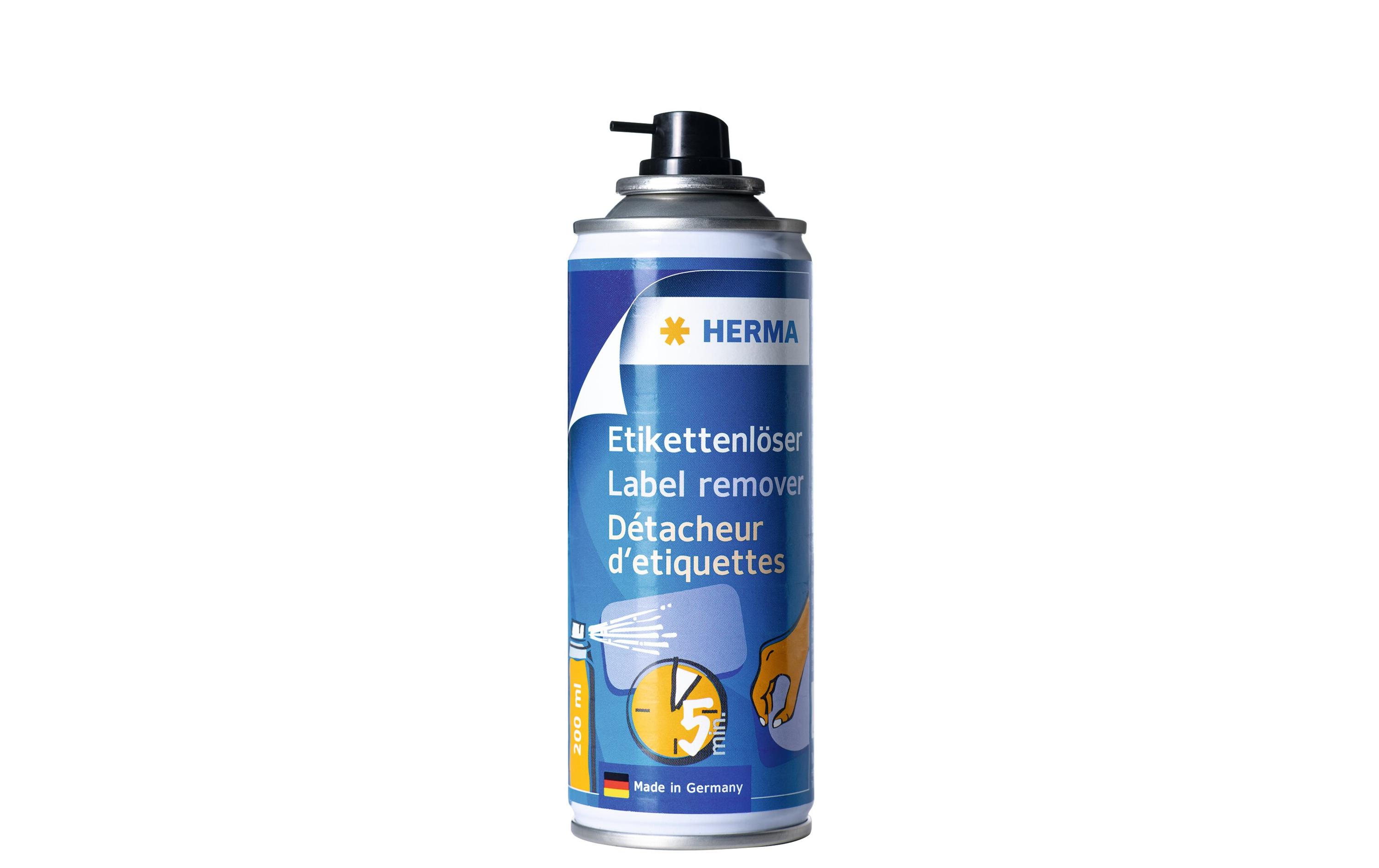 HERMA Etikettenlöser Aerosol Sprühdose 200 ml HERMA Etikettenlöser Aerosol Sprühdose 200 ml