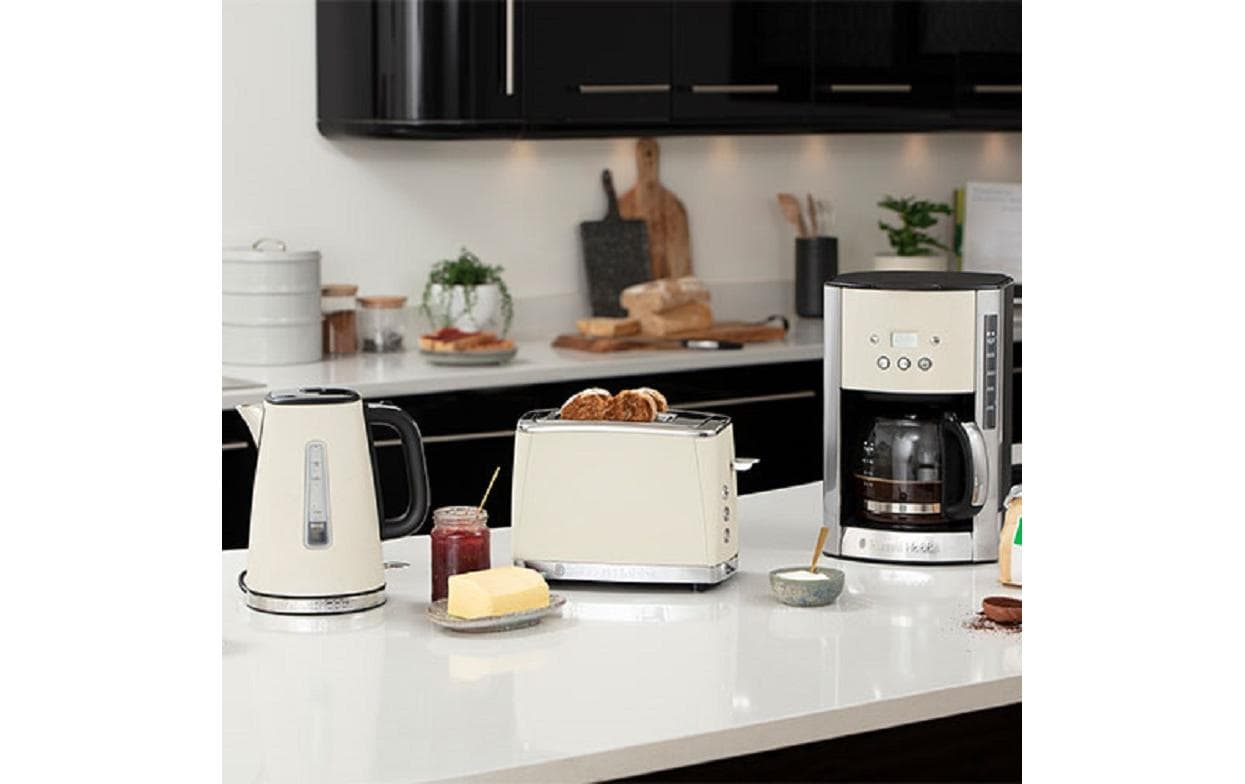 Russell Hobbs Wasserkocher Luna Stone 1.7 l, Steingrau