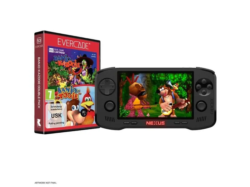 Blaze Evercade Nexus & Banjo Kazooie Double Pack (DE,EN,FR,IT,ES) Blaze Evercade Nexus & Banjo Kazooie Double Pack (DE,EN,FR,IT,ES)