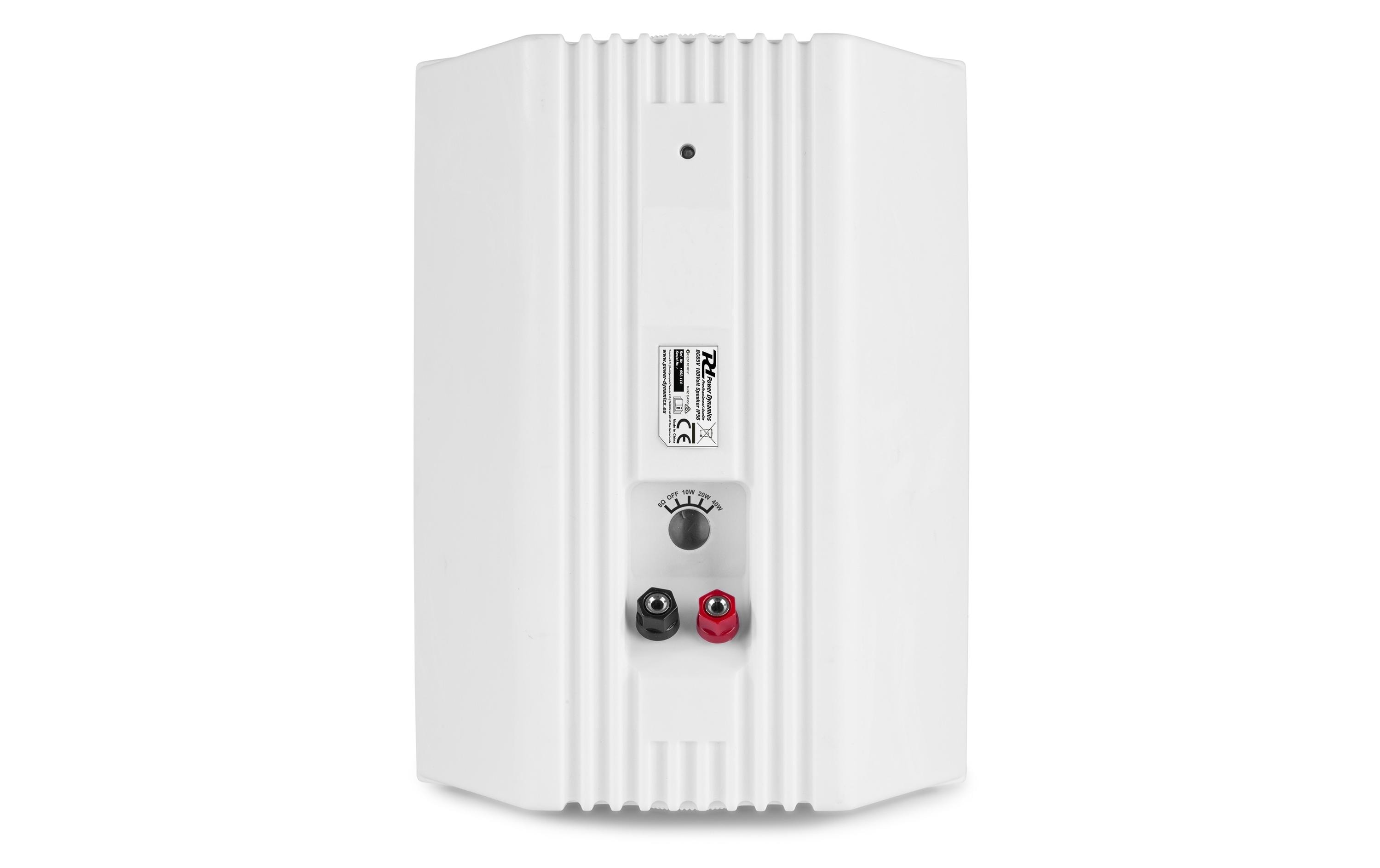 Power Dynamics Installationslautsprecher BC65 V Set Weiss