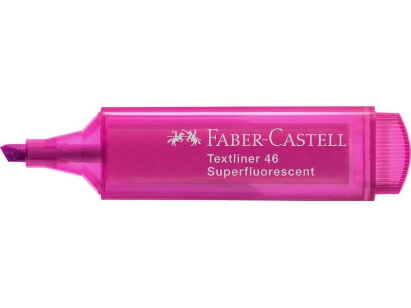 Faber-Castell Textmarker 1546 superfluorescent Pink