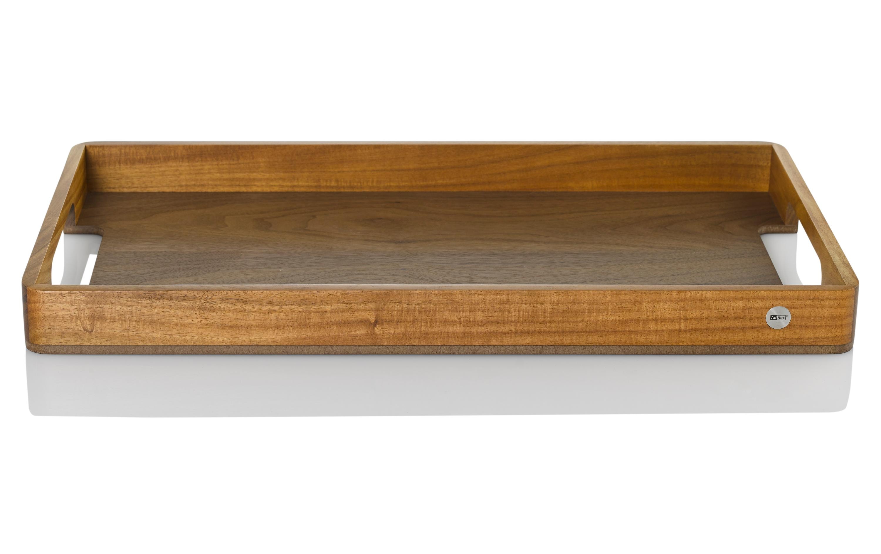 AdHoc Serviertablett Serve Akazienholz/Walnuss
