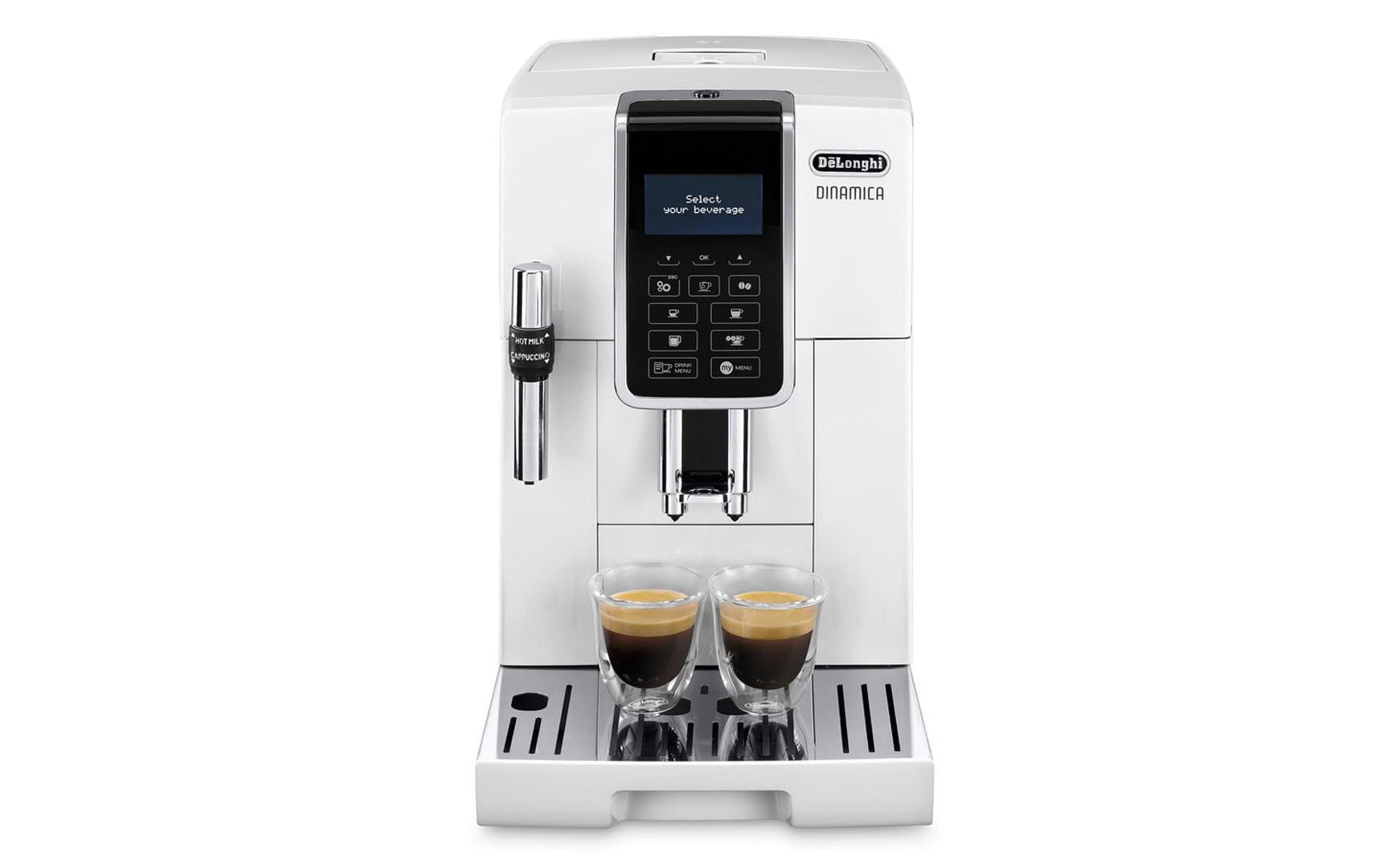 De'Longhi Kaffeevollautomat Dinamica ECAM 350.35.W Weiss De'Longhi Kaffeevollautomat Dinamica ECAM 350.35.W Weiss