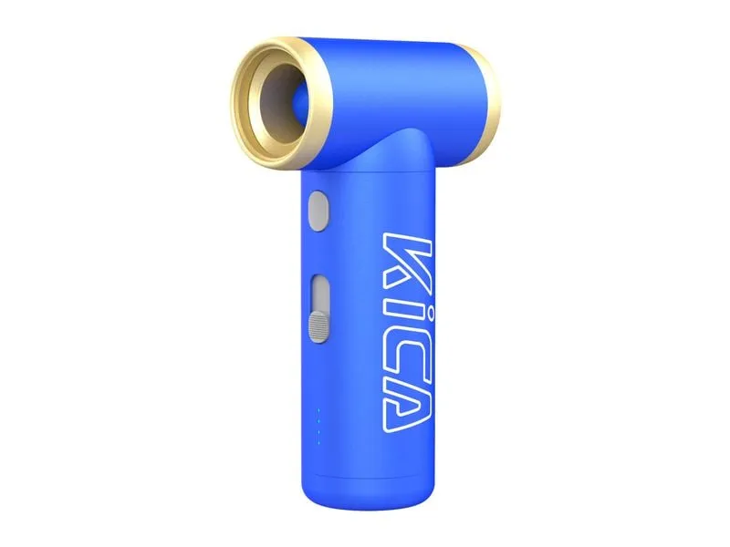 KiCA Jet Fan 2S Vacuum Kit mit Staubsaugadapter Blau
