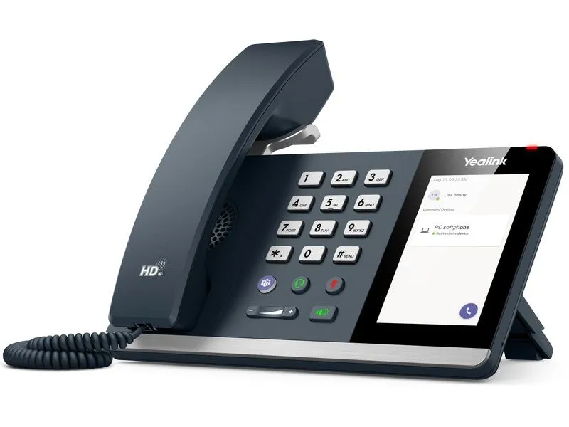 Yealink Tischtelefon MP45 Teams Edition Grau/Schwarz Yealink Tischtelefon MP45 Teams Edition Grau/Schwarz