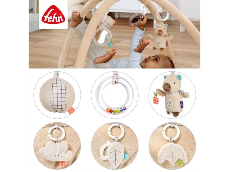 fehn 3-D-Activity-Decke Capybara Beige / Braun, Ø 85 cm fehn 3-D-Activity-Decke Capybara Beige / Braun, Ø 85 cm