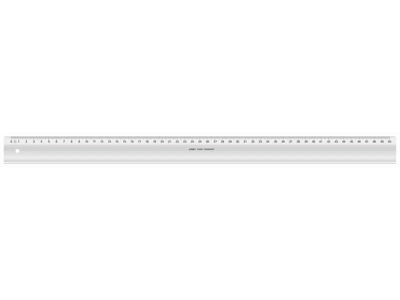 Linex Lineal mit Tuschekante, 50 cm Linex Lineal mit Tuschekante, 50 cm