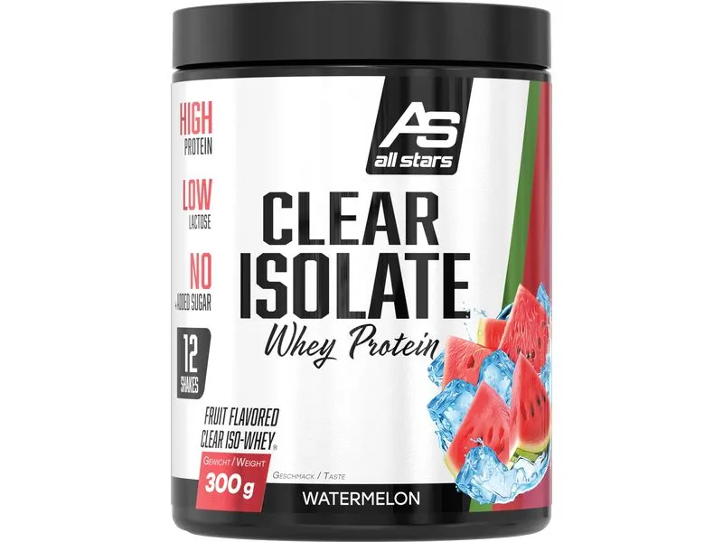 All Stars Clear Isolate Wassermelone 300 g All Stars Clear Isolate Wassermelone 300 g