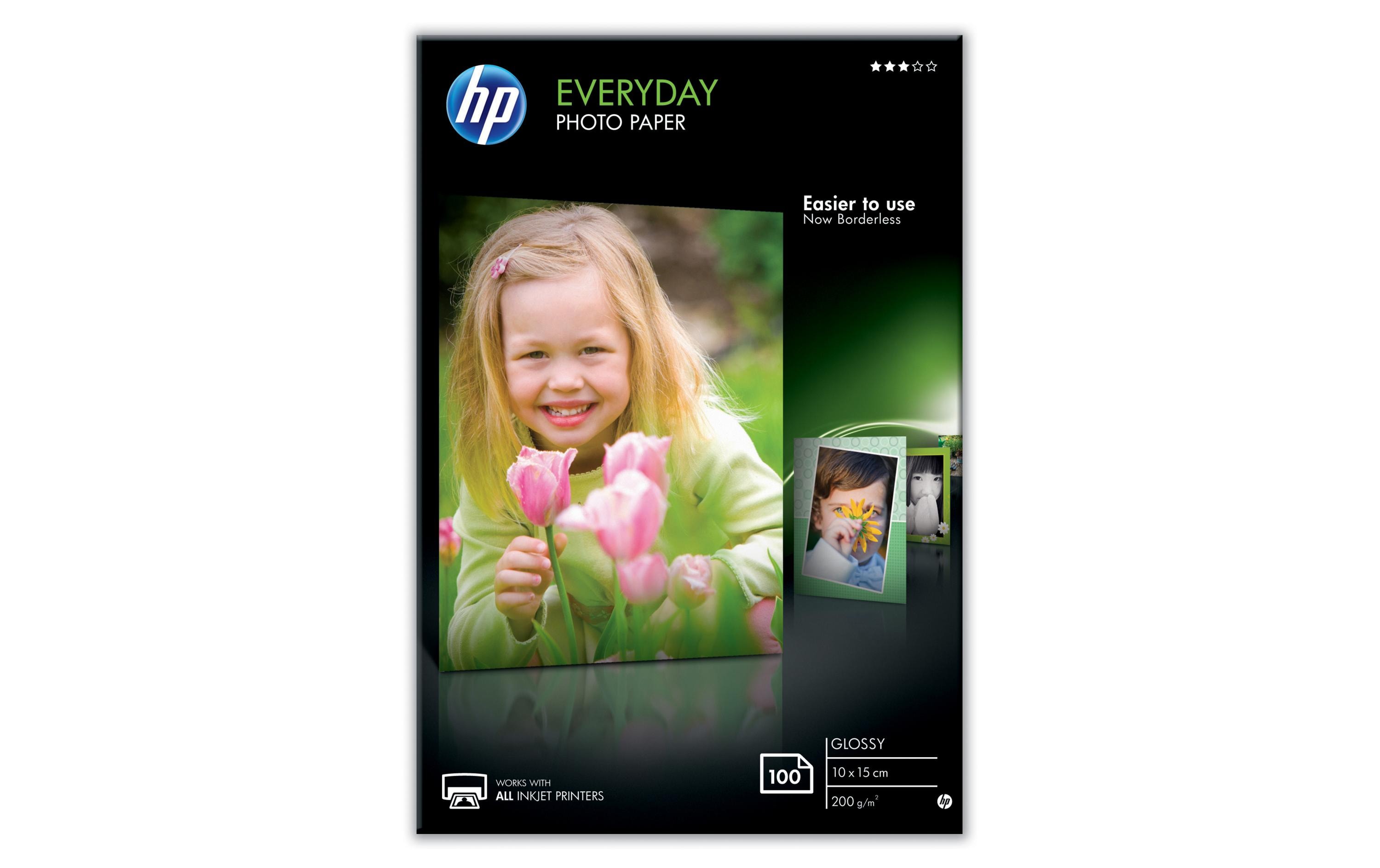HP Fotopapier 10 x 15 cm 200 g/m² 100 Stück HP Fotopapier 10 x 15 cm 200 g/m² 100 Stück