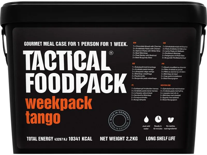 Tactical Foodpack Hauptgericht Weekpack Tango Tactical Foodpack Hauptgericht Weekpack Tango