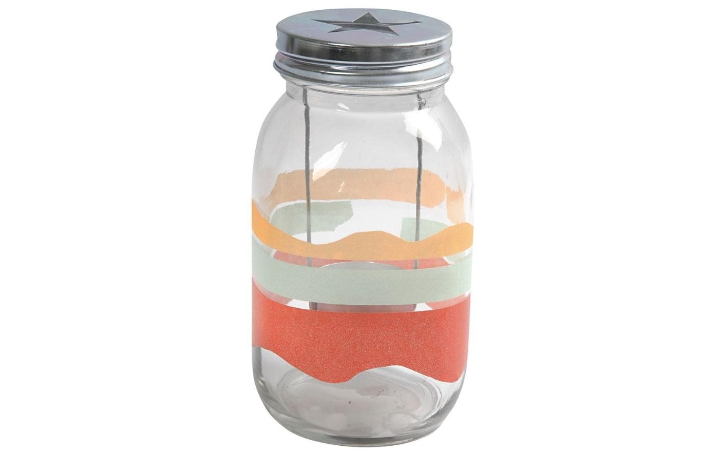 Creativ Company Kerzenhalter Glas, 10 x 18 cm, 1 Stk.