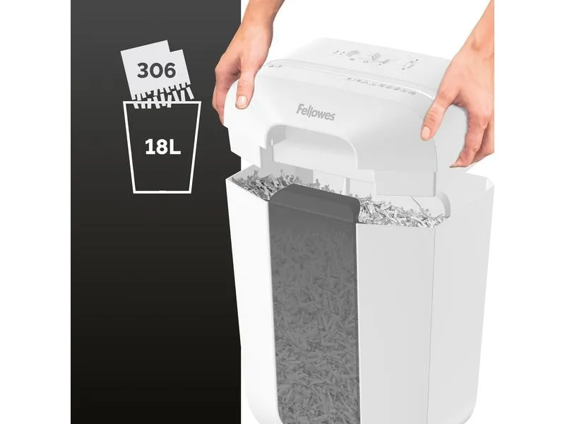 Fellowes Aktenvernichter LX70 P-4, 11 Seiten