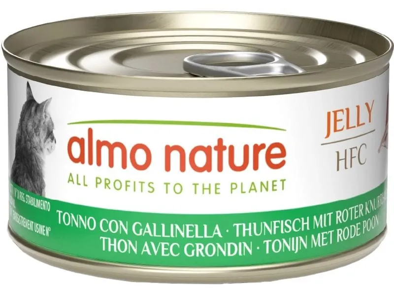 Almo Nature Nassfutter HFC Jelly Thunfisch mit Roter Knurrhahn Almo Nature Nassfutter HFC Jelly Thunfisch mit Roter Knurrhahn
