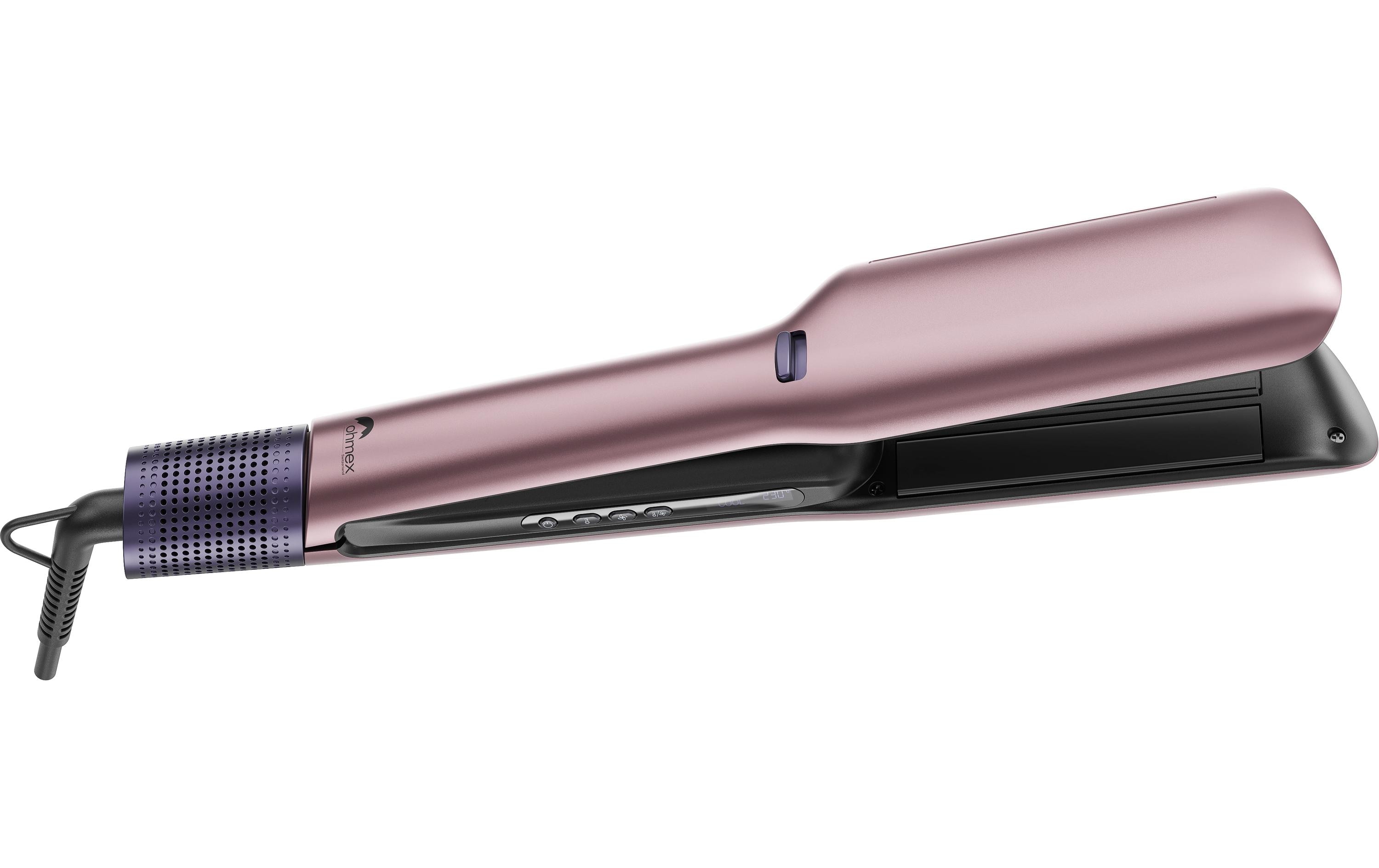 OHMEX Welleneisen OHM-HSY-9001 Dunkelrosa