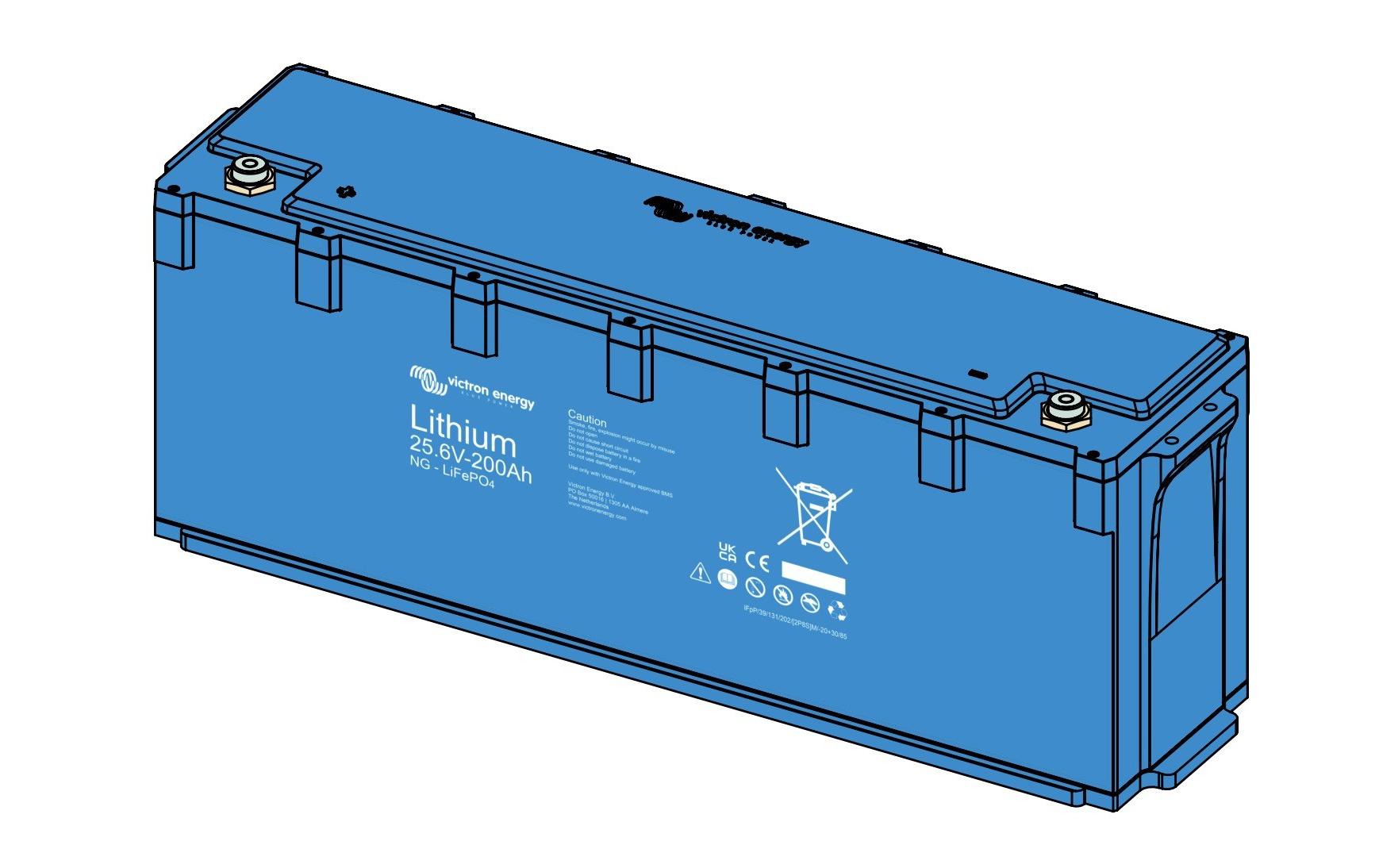 Victron Batterie Energy LiFePO4 25.6 V 200Ah NG Victron Batterie Energy LiFePO4 25.6 V 200Ah NG