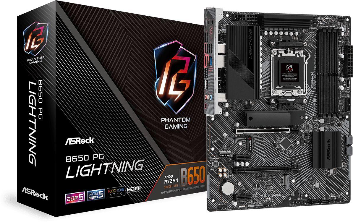 ASRock Mainboard B650 PG Lightning