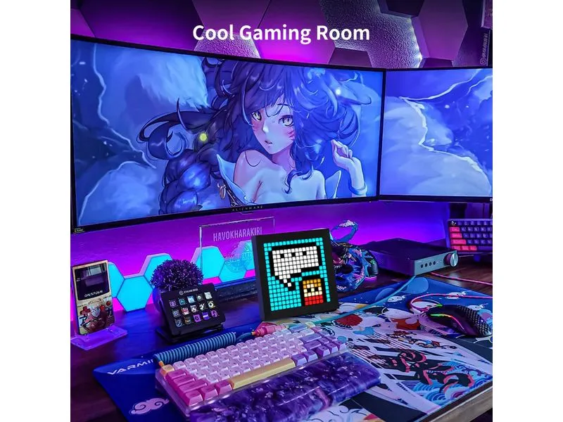 Divoom Pixoo 16 x 16 Pixel Art LED Display Divoom Pixoo 16 x 16 Pixel Art LED Display