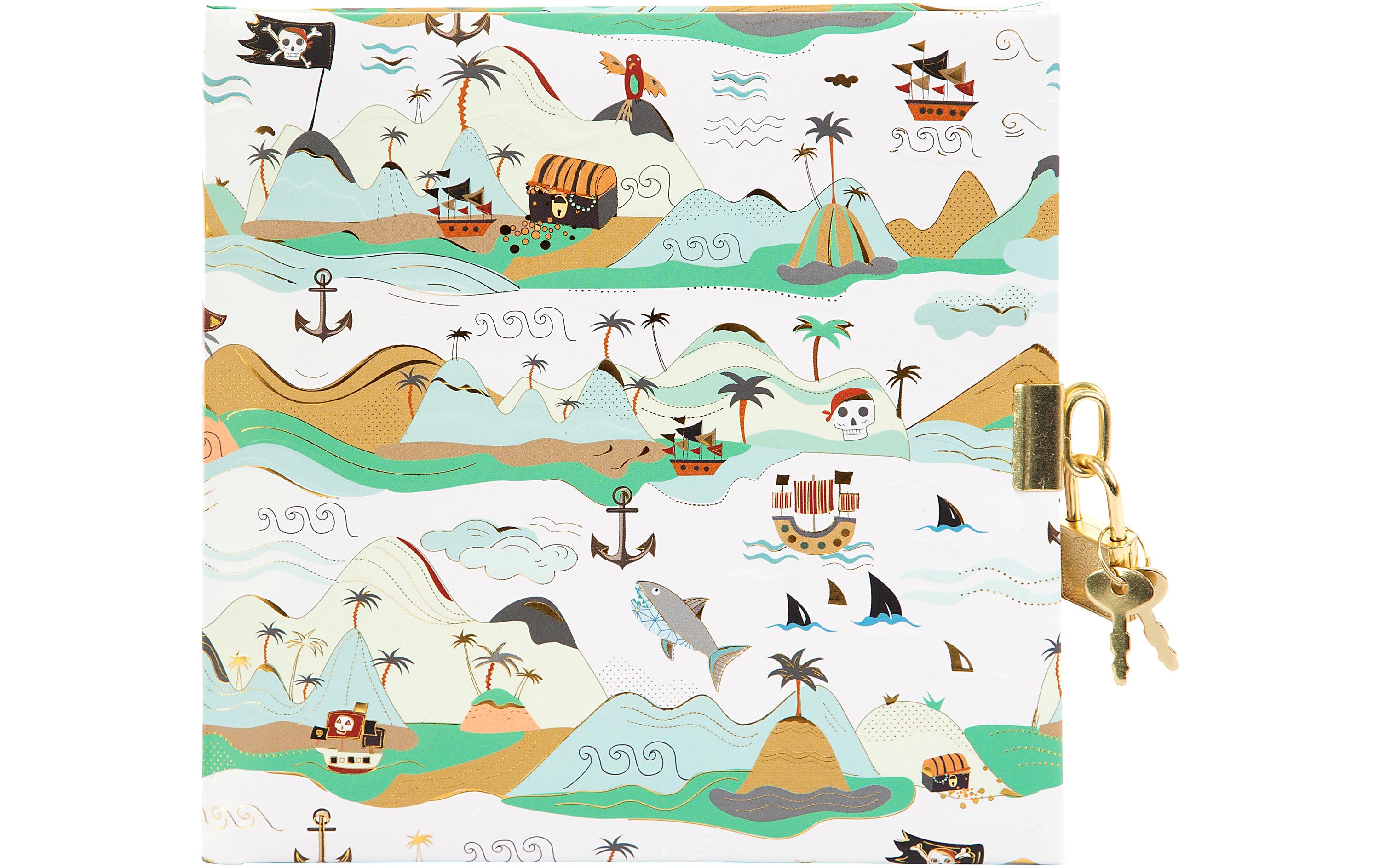 Goldbuch Tagebuch Ahoi! 96 Seiten, 16.5 x 16.5 cm